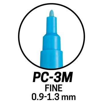 PC-3M ПАСТЕЛЬНО-ЖЕЛТЫЙ МАРКЕР POSCA UNI