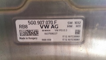 фото thumb №9, Зарядное устройство акумулятора vw golf 7 audi a3 5g0907070f