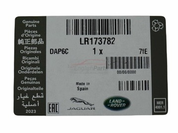 фото thumb №10, Новая оригинал. руль воздуха жалюзи range rover sport l460 461 lr173782