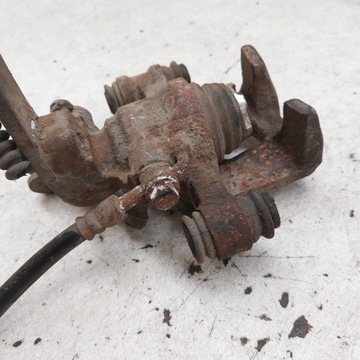 фото thumb №8, Kia carens ii 2 супорт гальмівний праві зад чавунний