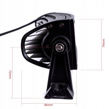 СВЕТОДИОДНАЯ ГАЛОГЕННАЯ РАБОЧАЯ ЛАМПА 300ВТ CREE 5D COMBO