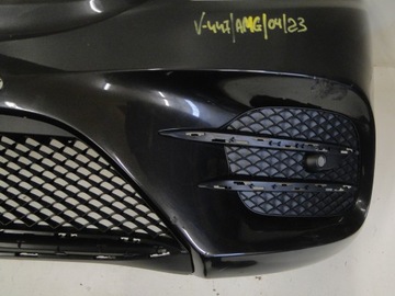 фото thumb №12, Mercedes v класс w447 447 бампер переднее amg na датчики pts + решётки