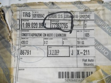 фото thumb №10, Коллектор всасывающий fiat 500 12- 77363795