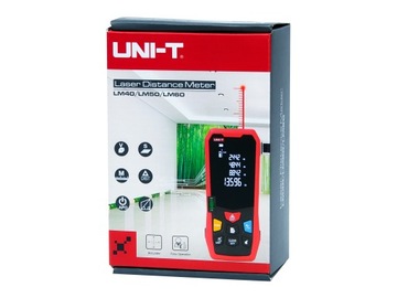 Лазерный дальномер UNI-T LM50, цифровой измеритель 50 м