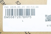 фото thumb №8, Audi a5 8t3 кронштейн номерного знака регистрационный бампера передний 8w6807287b