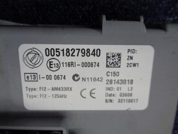 фото thumb №9, Компьютер 51819961 замок зажигания bsi fiat 500 1.4 16v 100 hp