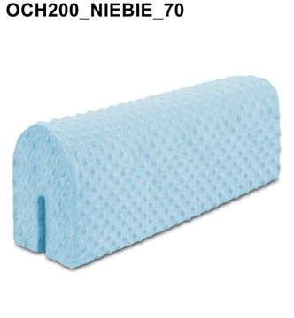 Ochraniacz piankowy na łóżko barierkę do łóżeczka 70 cm Różne kolory