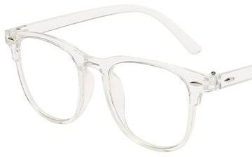 OKULARY KOREKCYJNE NERD nerdy retro MINUSY -3