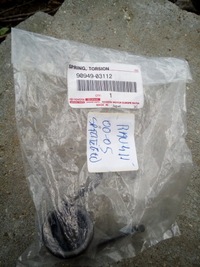 фото thumb №1, Toyota rav4 ii 00-05 пружина педаль зчеплення