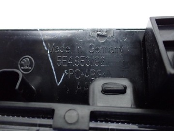 фото thumb №9, Планка декоративная панели консоли европа 5e4853192 skoda octavia iv 5e3 23r