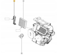 фото thumb №5, Заглушка фильтра салонный clio iv captur oryg