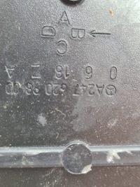 Mercedes w177 w118 балка бампера перед, верхний ремень, зона деформации комплект Недорого, фото thumb