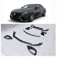 фото thumb №1, Mercedes w213 brabus накладки карбон перед задняя спойлер