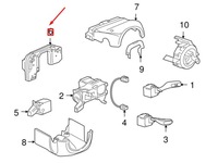 фото thumb №10, Porsche 911 997 датчик положение руля 99761329703 оригинальный