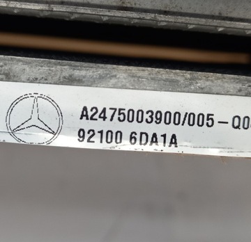 фото thumb №10, Комплект радіатор mercedes w177 w247 cla c118 glb x247 gla h247 a2479060200