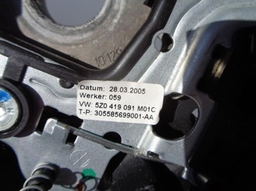 фото thumb №12, Vw polo 9n fox 6q 5z руль красивая 5z0419091