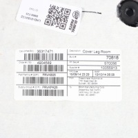 фото thumb №11, Bmw x3 f25 x4 f26 захист панелі приладової панелі правий перед dół czarna 9184132