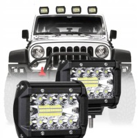 Лампа рабочая led 480w 12-24v противотуманная фара фара прожектор do тягач 2szt Недорого, фото thumb