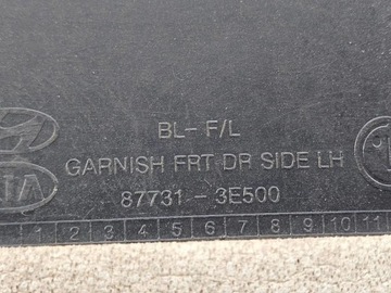 фото thumb №10, Планка накладка дверь левый перед eb kia sorento i рестайлинг 07-09