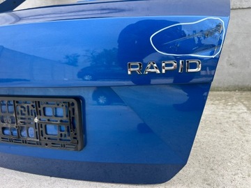 фото thumb №6, Крышка зад задняя skoda rapid liftback