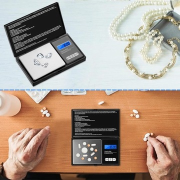 Кухонные весы Vinabo 500г 0,01г мини цифровые весы с ЖК-дисплеем