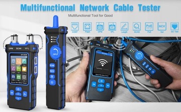 Тестер сетевого кабеля RJ11 RJ45 Сетевой тестер NF8508