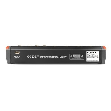 Mikser audio 8-kanałów REC BT/DSP/USB Vonyx