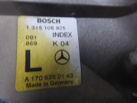 Mercedes-benz slk r170 a1708260143 Оригінал, фото thumb