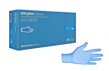 Нитриловые перчатки Mercator Nitrylex Classic - M