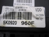 фото thumb №8, Vw golf vi 09r лічильник прилади 5k0920960f anglik