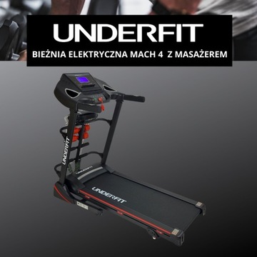 ЭЛЕКТРИЧЕСКАЯ БЕГОВАЯ ДОРОЖКА UNDERFIT MACH 4 С МАССАЖЕРОМ