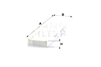 фото thumb №2, Mann-filter cu 4624 фильтр, вентиляция пространство пассажирский