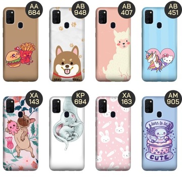 ЧЕХОЛ ДЛЯ SAMSUNG GALAXY M21 BABY PATTERNS SWEET Симпатичный корпус ЧЕХОЛ-ЧЕХОЛ