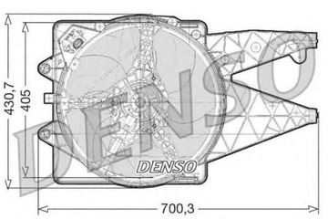 фото thumb №1, Denso вентилятор радиатор з корпус alfa romeo