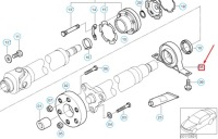 Bmw 7 e65 подушка средняя вала приводного 26127513218 оригинальная Киев, фото thumb