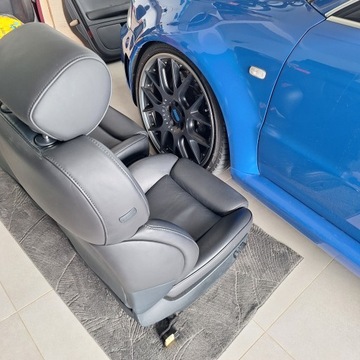 фото thumb №15, Сидіння recaro audi rs4 b5 s4 a4 шкіра szwajcaria jak нове комплектні