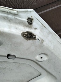 фото thumb №16, Капот кришка двигуна peugeot 207 lift 09-12 білий оригінал