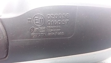 фото thumb №9, Toyota avensis t25 рестайлінг дзеркало праві 1c0 020058 016057