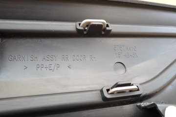 фото thumb №14, Планка двері праві права rh prawtył mitsubishi outlander iii 5757a410