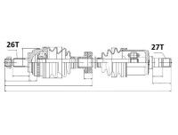 фото thumb №6, Привідний вал привідна honda hr-v 99- /передня права/