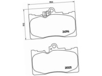 фото thumb №2, Гальмівні колодки перед brembo p 83 072