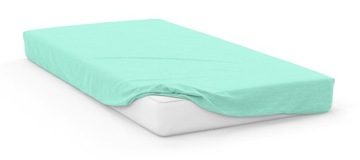 BAWEŁNIANE Prześcieradło z Gumką 80x190 cm + 20 cm JERSEY 100% BAWEŁNA
