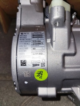 НОВЫЙ ОРИГИНАЛЬНЫЙ КОМПРЕССОР КОНДИЦИОНЕРА Peugeot 2008 II OE 9840056680