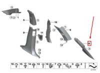 фото thumb №6, Bmw x5 f15 f85 защита правого верхнего стойка d 7328214 51437328214
