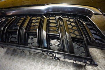 фото thumb №14, Kia carnival 2022 2023 2024 - бампер перед переднє решітка решітка usa