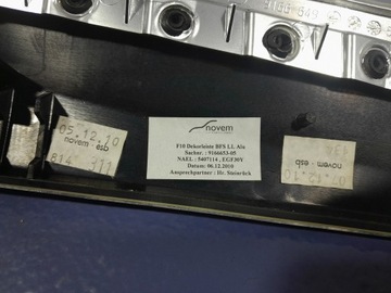 фото thumb №11, Bmw 5 f10 f11 планка декоративная dekor панели консоли 9166649