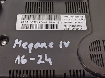 фото thumb №8, Reanult megane 4 iv 16-24 спідометр  прилади дисплей p248100324r