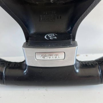 фото thumb №7, Vw scirocco golf v gti r32 руль кожа кожаный срезанная 1k0419091at