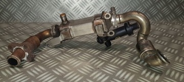 фото thumb №7, Bmw e46 e60 e65 3.0 d m57n радіатор вихлопних газів egr труба термостат 7789790