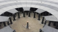 Регулируемая опора террасы плиты 150-350 мм.